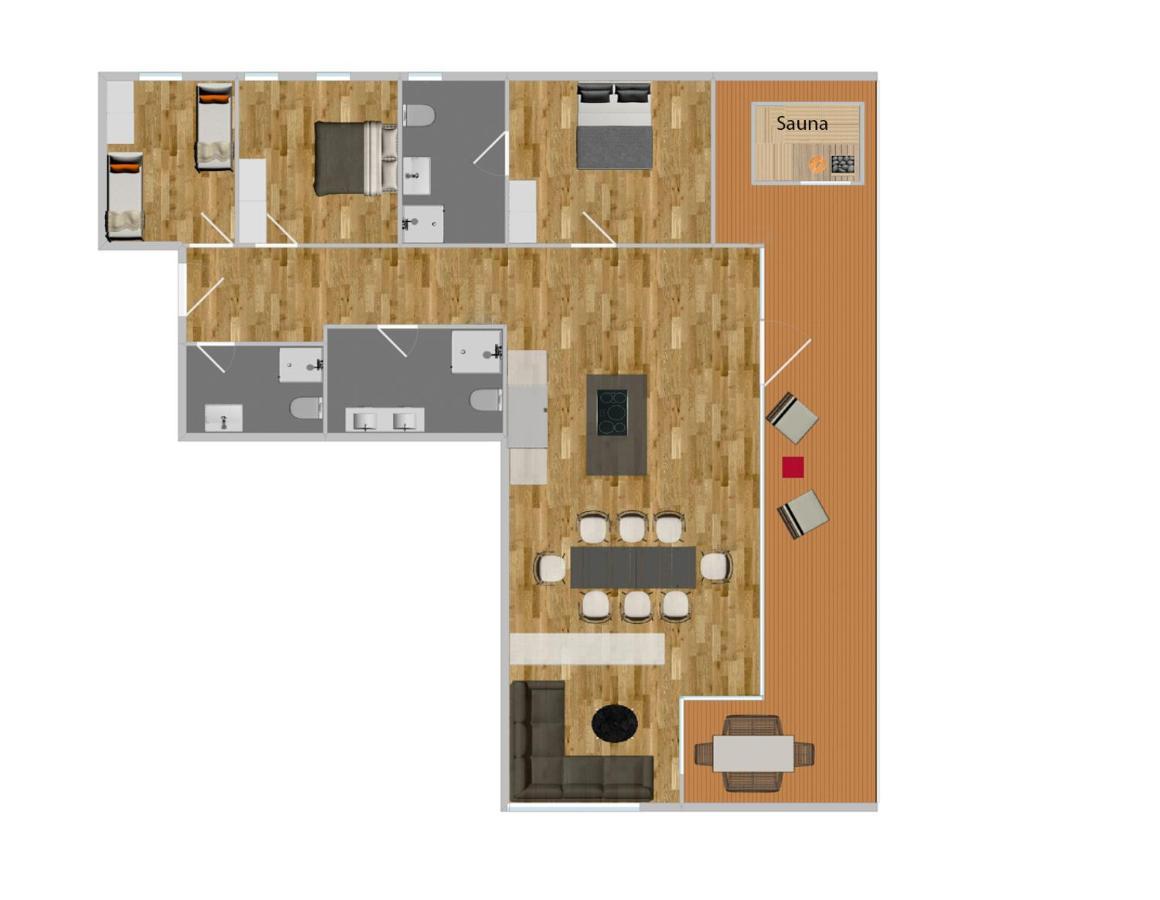Luxus Penthouse Zentral By A-Appartments Brand  Eksteriør billede
